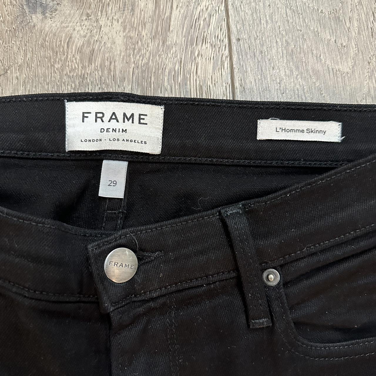 Men’s Frame skinny jeans retail for... Depop