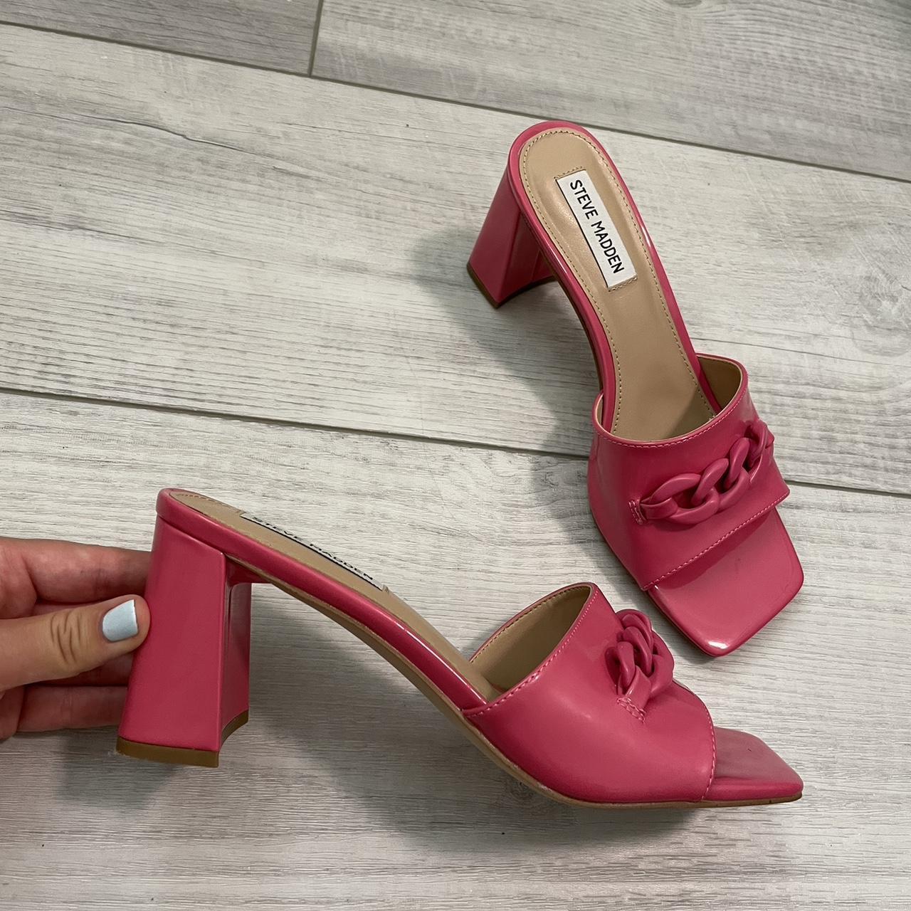 Steve madden 2025 red mules