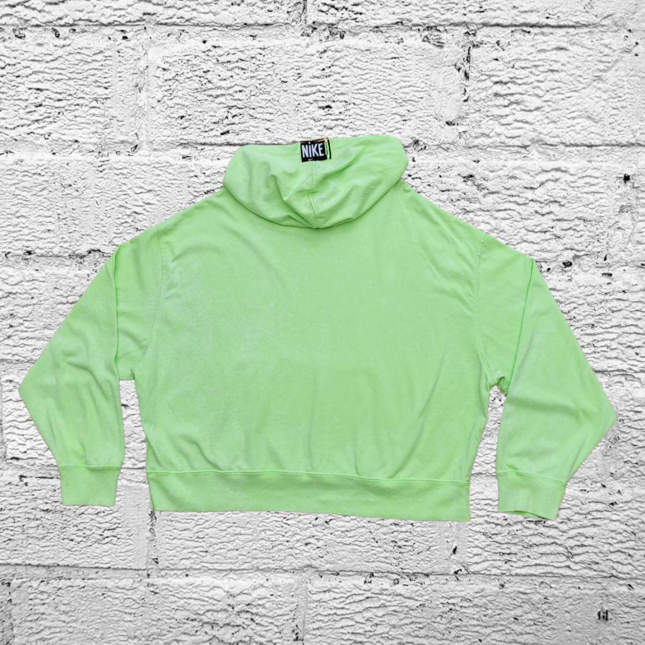 Neon green oversized hoodie Clearance