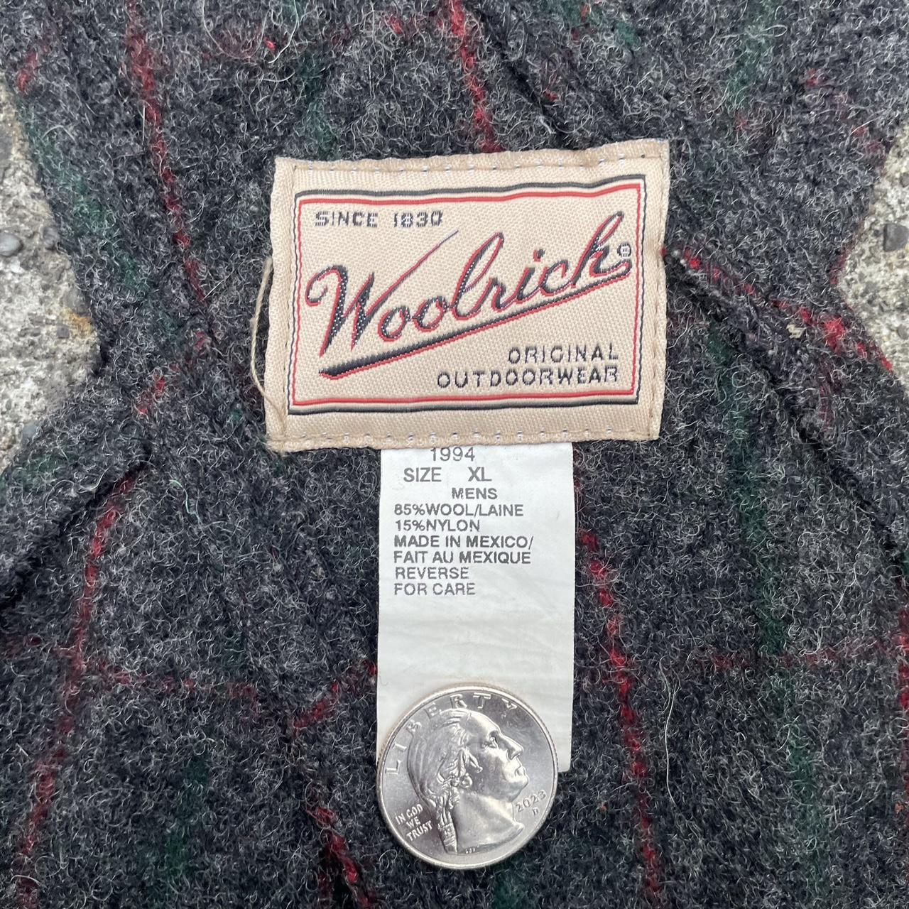 Vintage 1994 WoolRich Wool Bib Men Overalls Gray,...