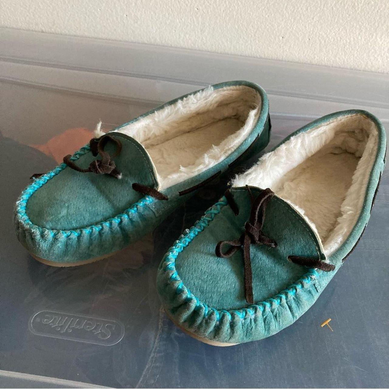 Lamo Women's Blue Slippers