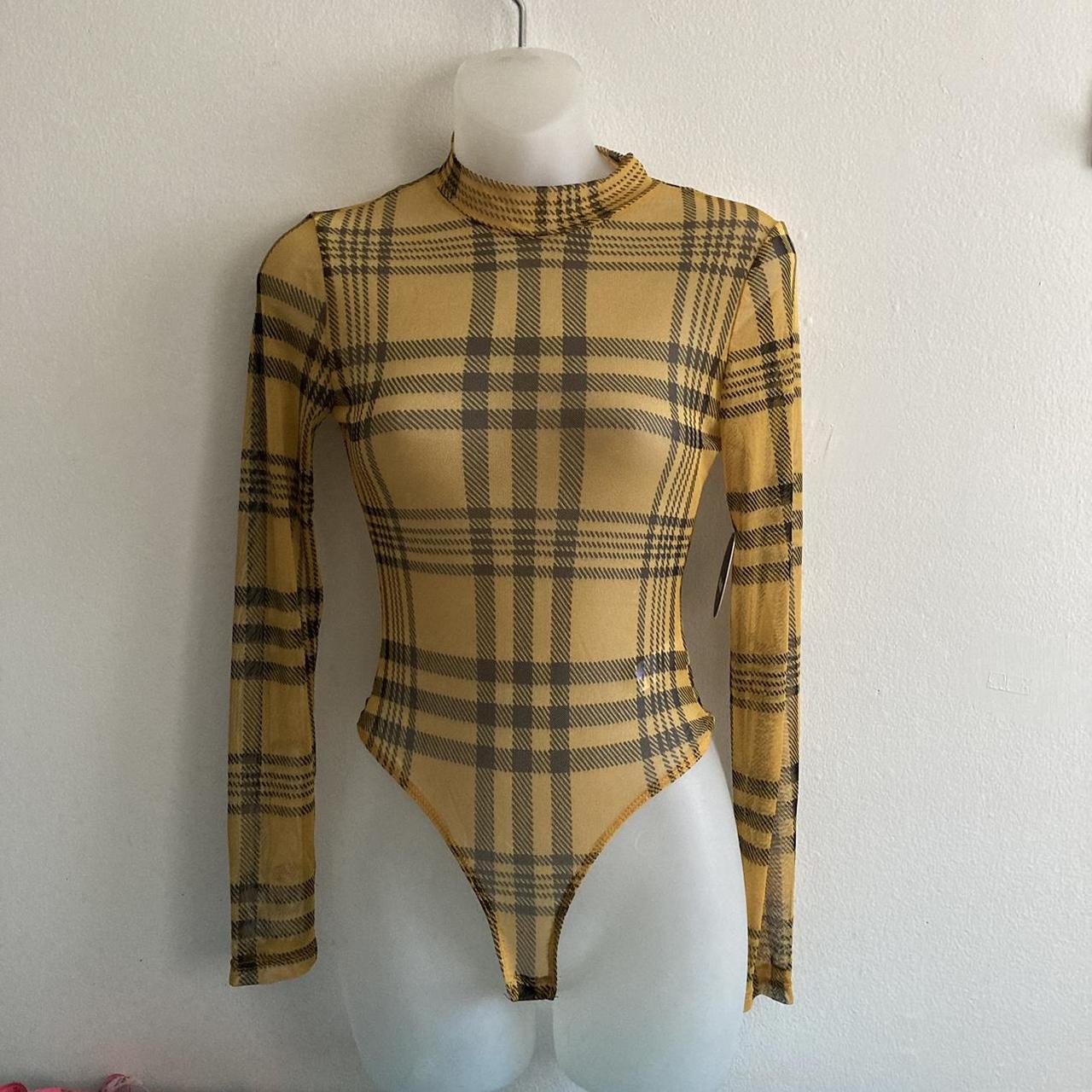 Shear long sleeve bodysuit Any questions please let... Depop