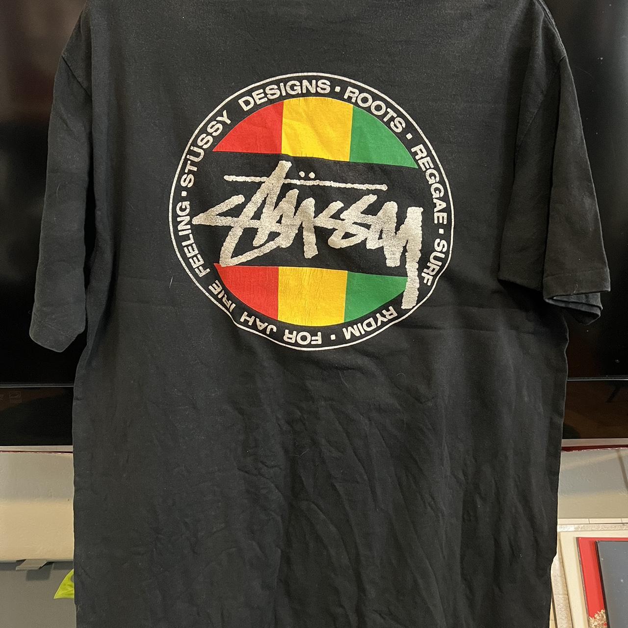 Stussy rasta discount t shirt