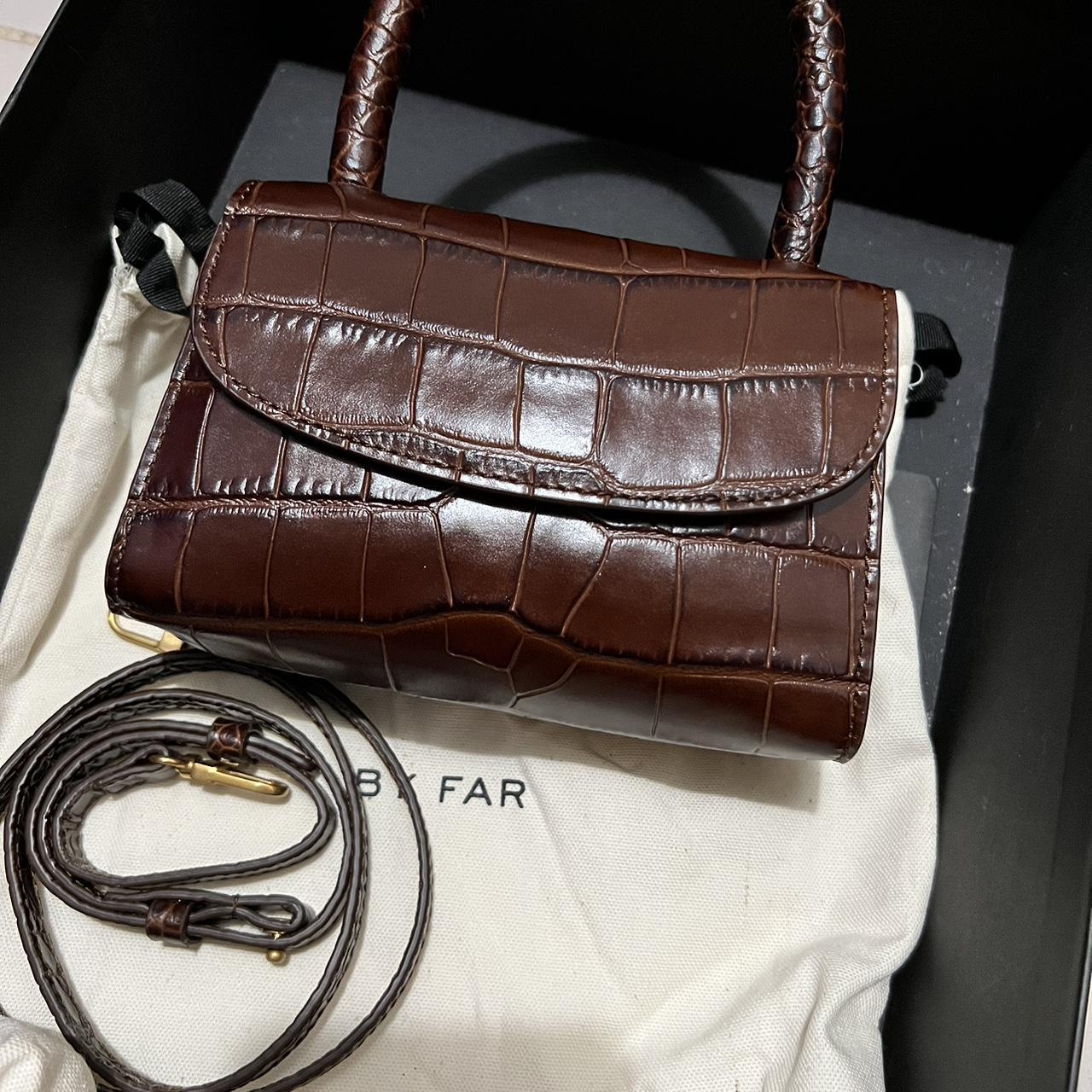 Luxury Croc Leather Bag Alligator Pattern Square Mini Handbag With Top  Handle – LYGOCOOL