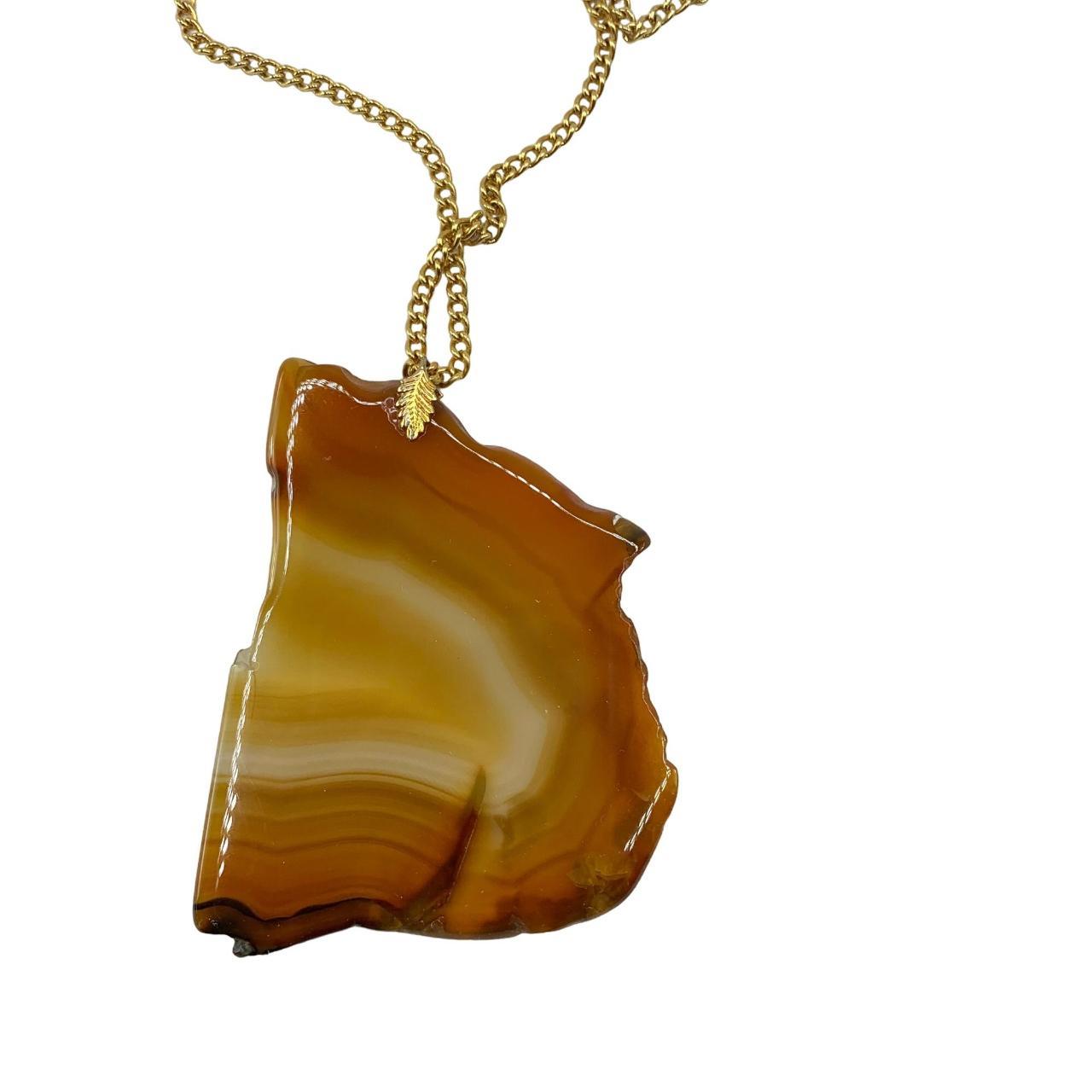large-3-in-polished-agate-slice-pendant-necklace-depop