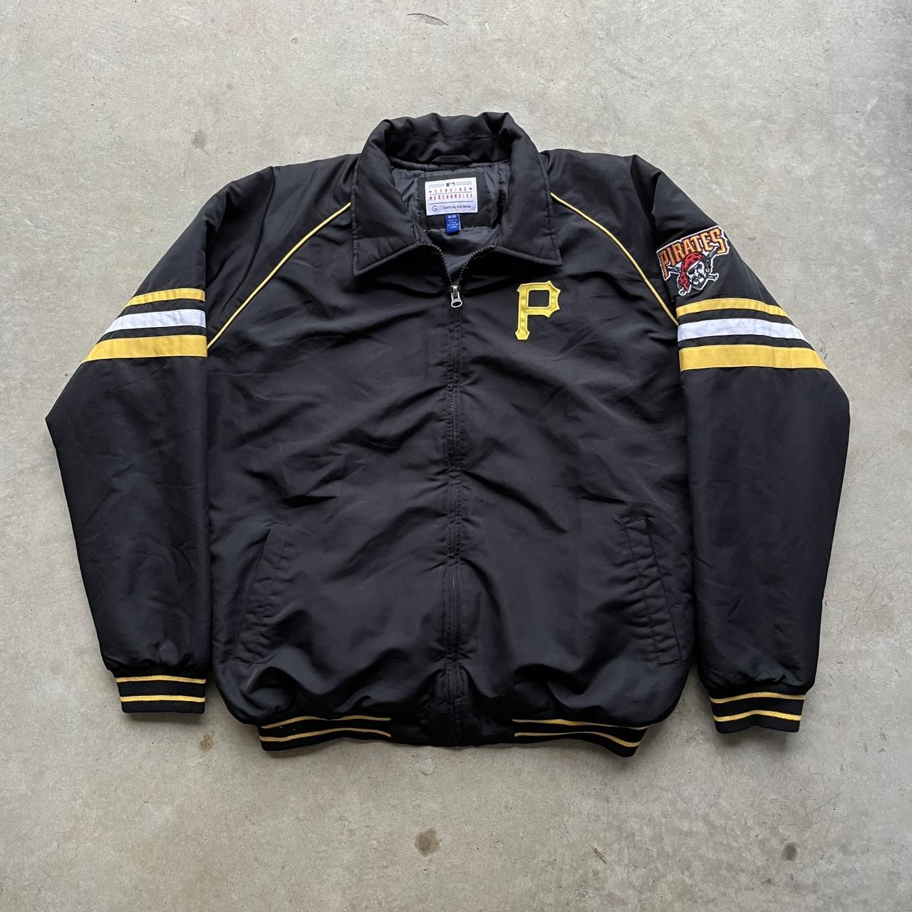 Pittsburgh Pirates Yellow Unisex Bomber Jacket, XL