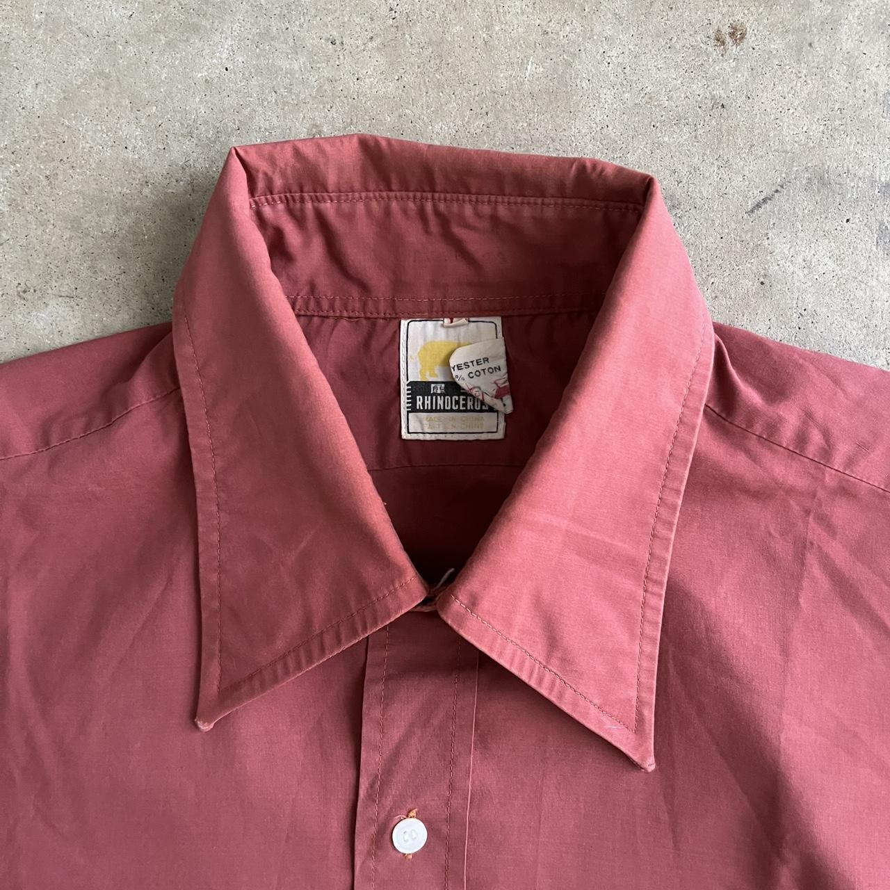 Vintage 80’s Dress Shirt Size: Fits as... - Depop