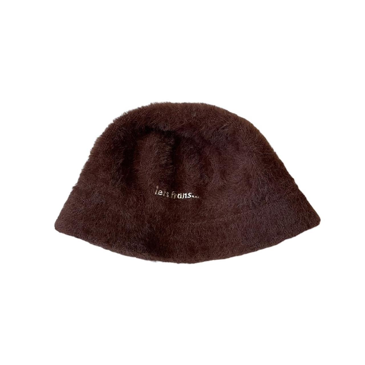urban outfitters iets frans fluffy brown hat