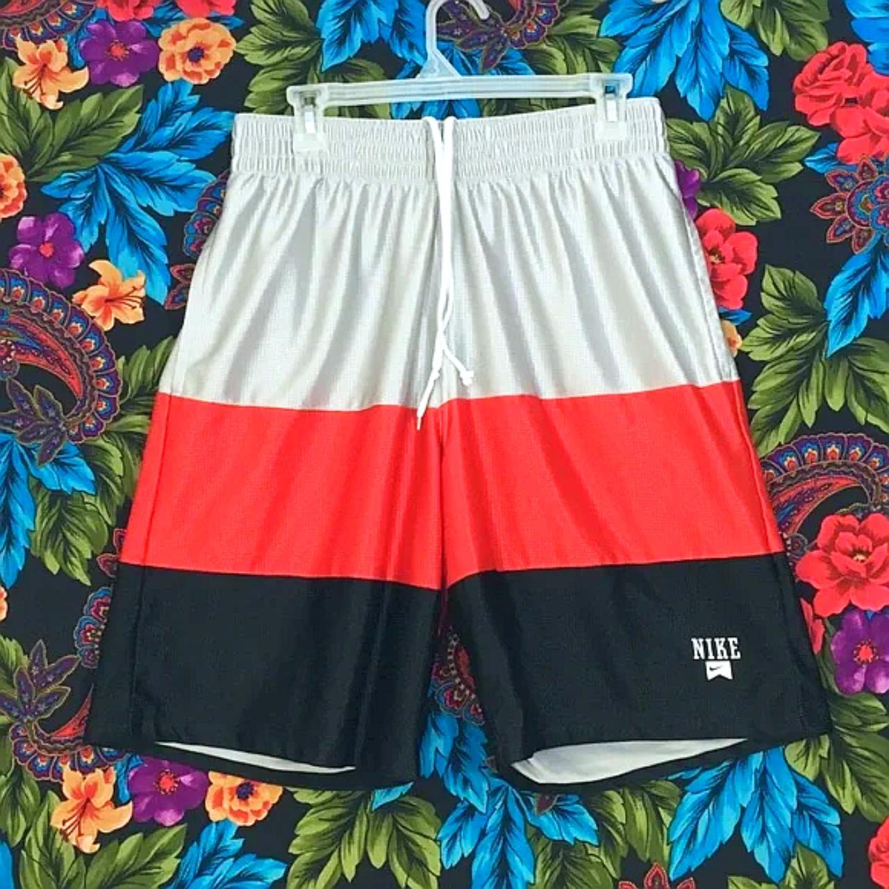 nike tri color shorts