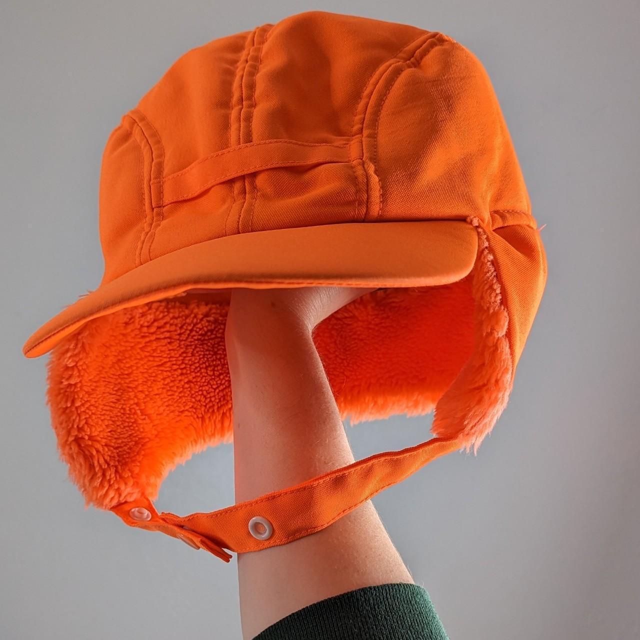 Vintage Men's Bucket Hats - Orange