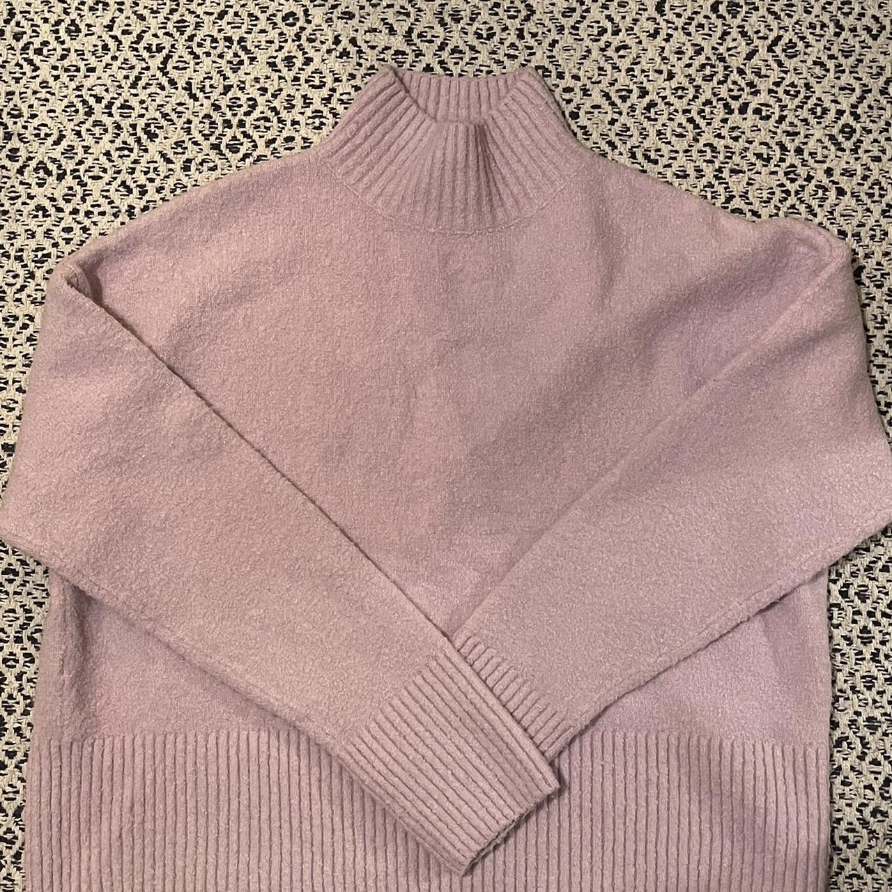 &otherstories lilac jumper Size: small really pretty... - Depop