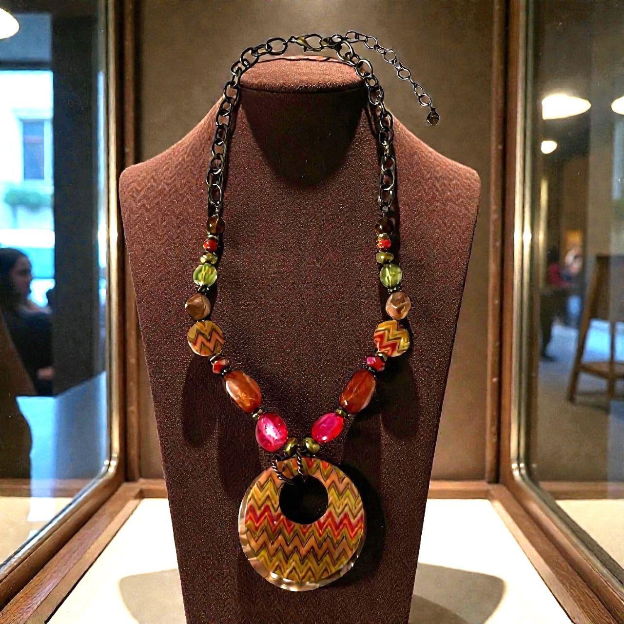 Ruby Rd. Women's Necklace - Gold/Brown – Ruby Rd … - image 1