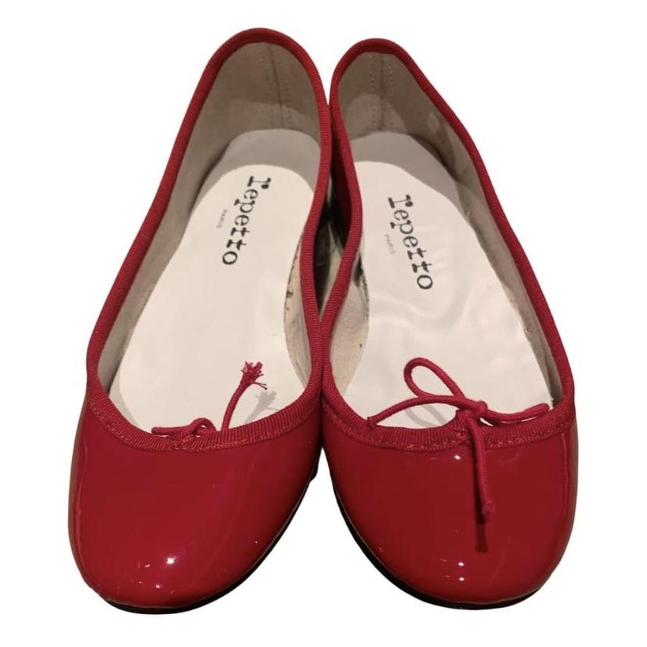 red ballet pumps uk