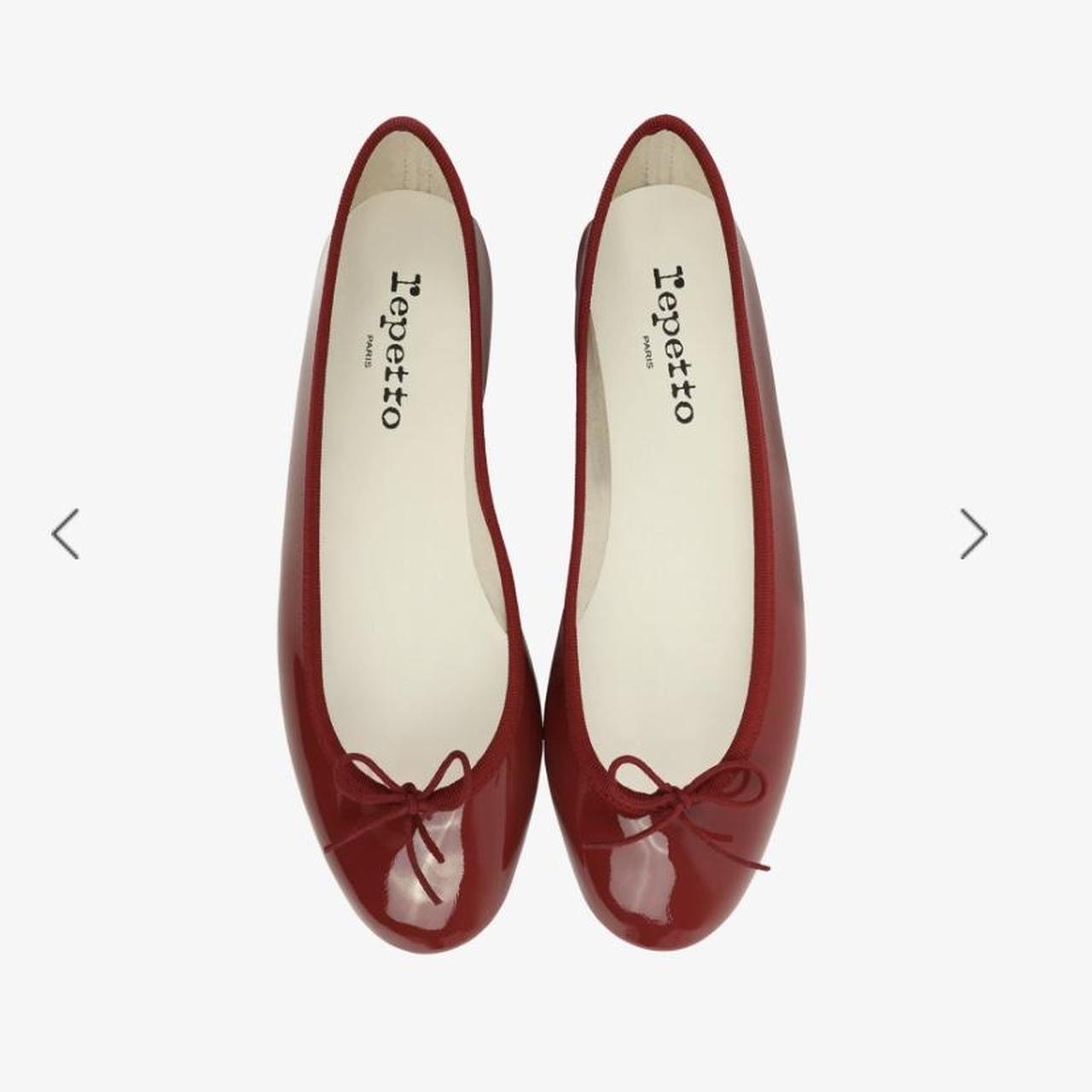 red ballet pumps uk