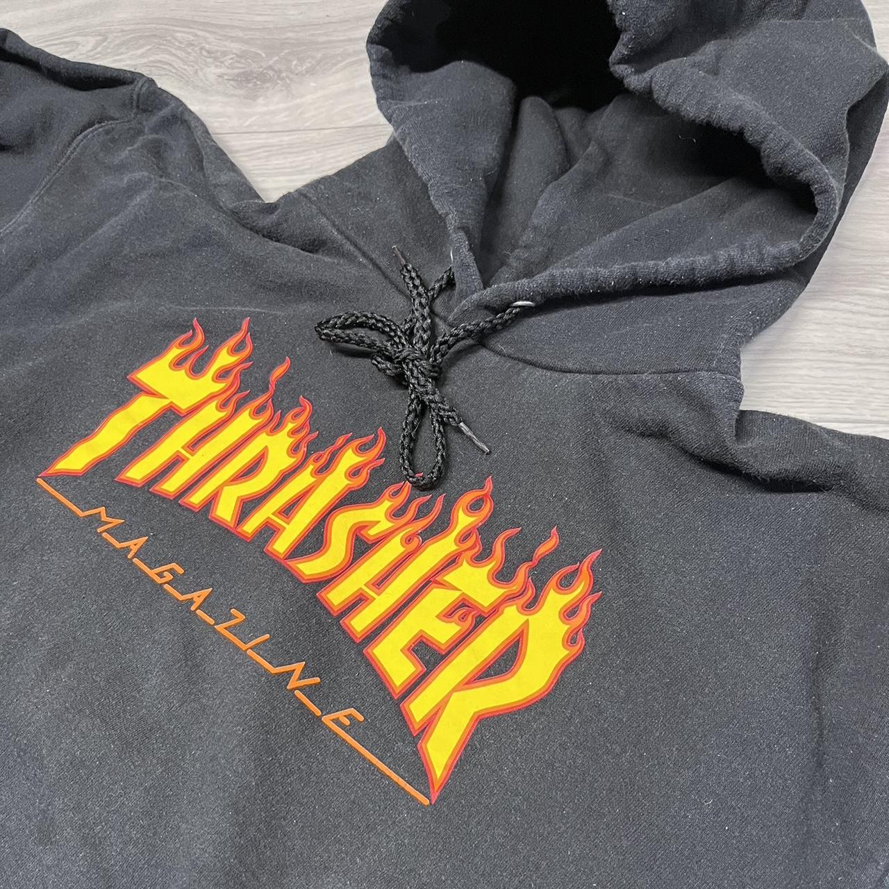 Medium thrasher outlet hoodie