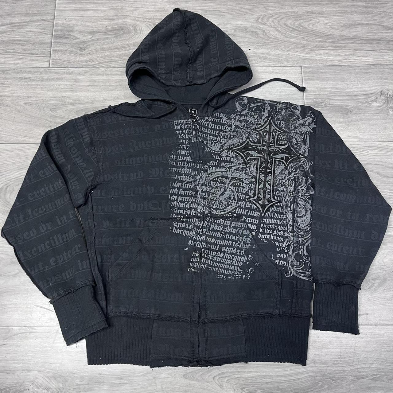 Crazy y2k southpole affliction style hoodie will tag... - Depop