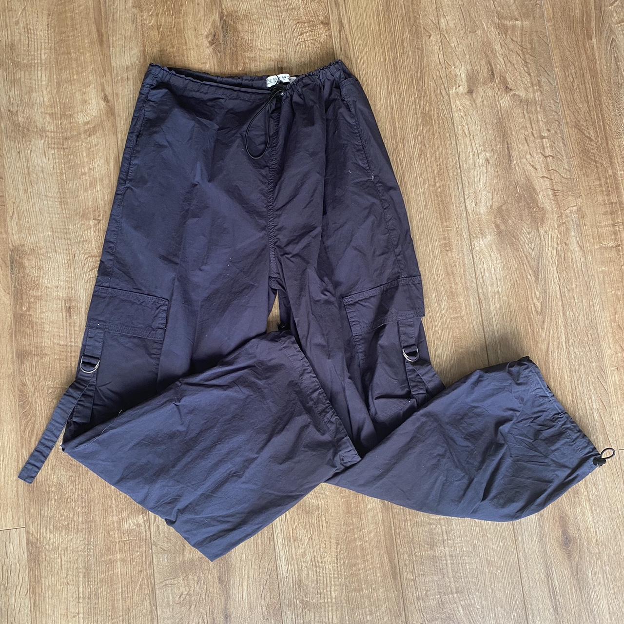 Navy blue cargos / cargo pants in size 12... - Depop