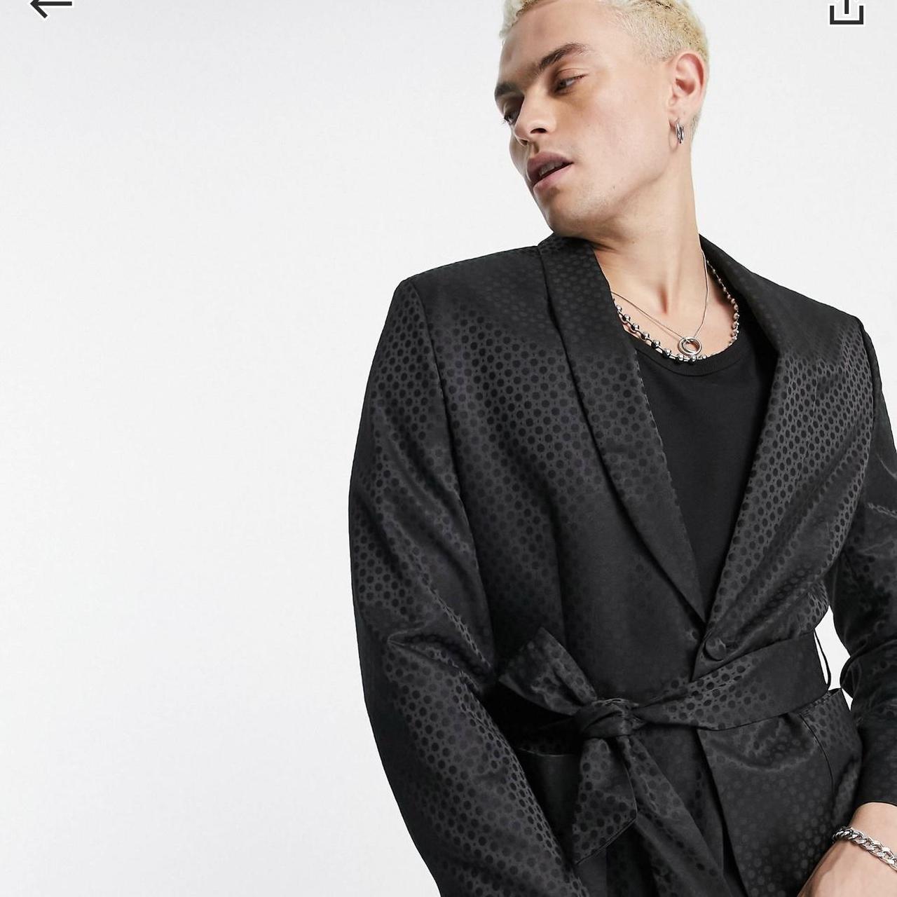 ASOS Men's Black Suit Depop