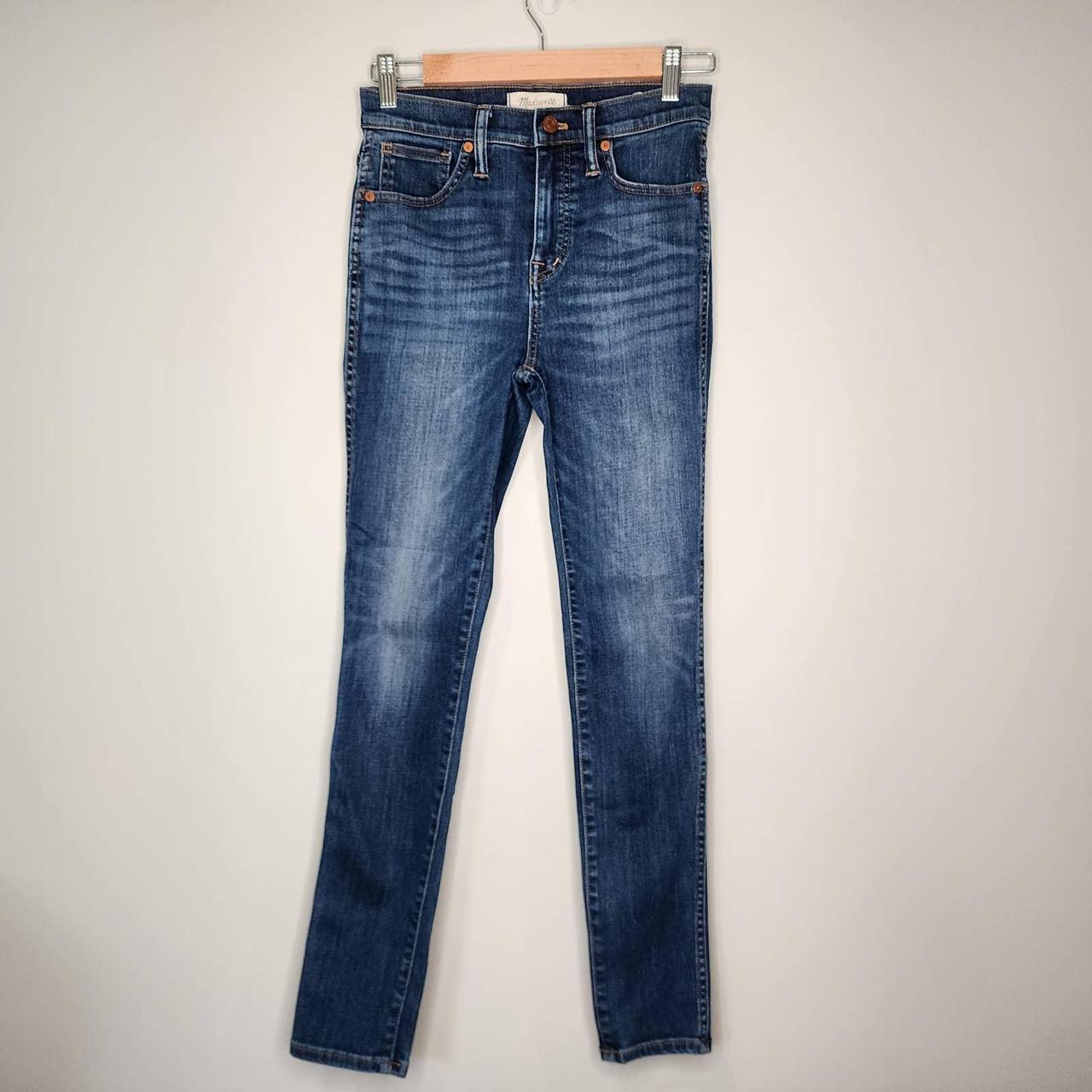 Madewell 10 High-Rise Skinny Jeans in Danny - Depop