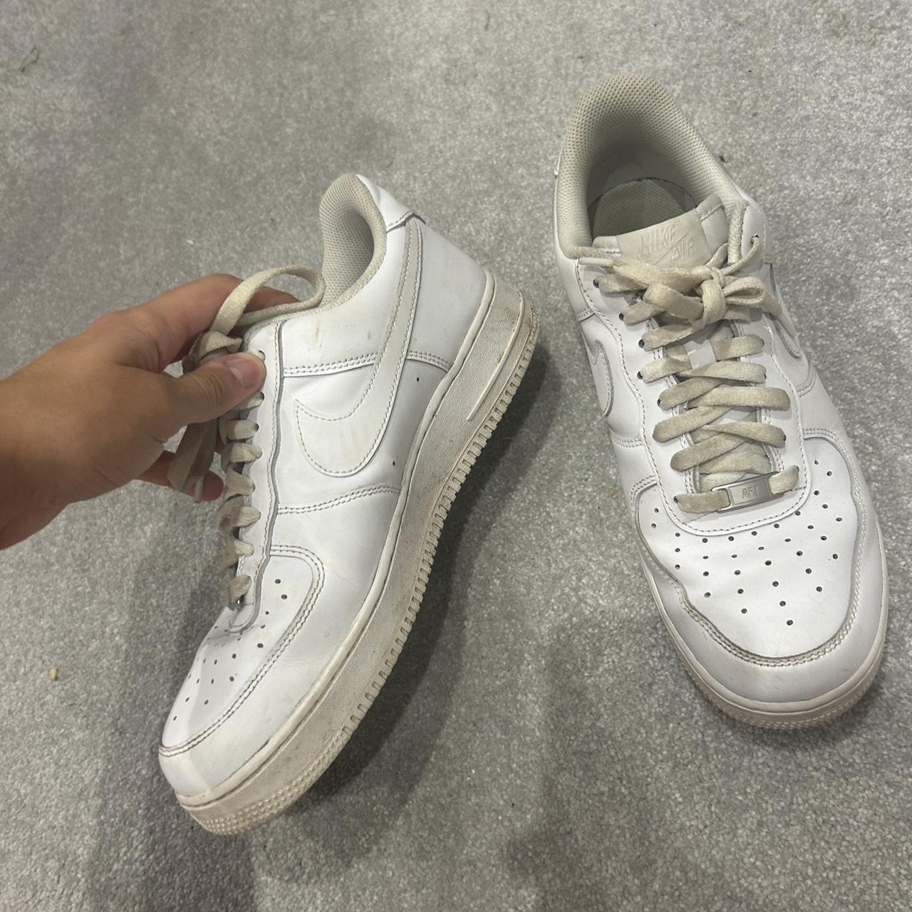 White Airforce 1s Going cheap need to clean laces... - Depop