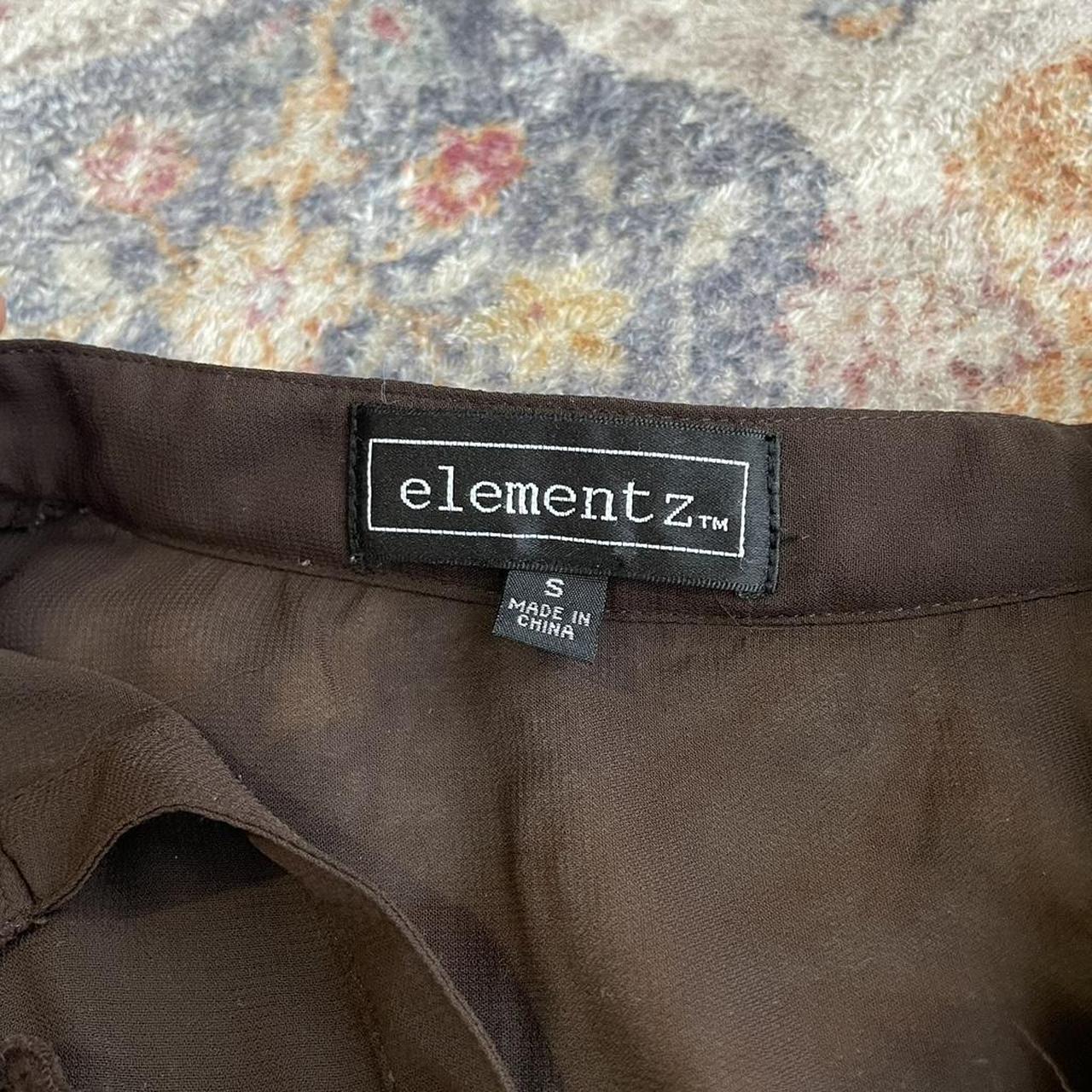 Elements Women's Blouse - Brown - S – Elements br… - image 2