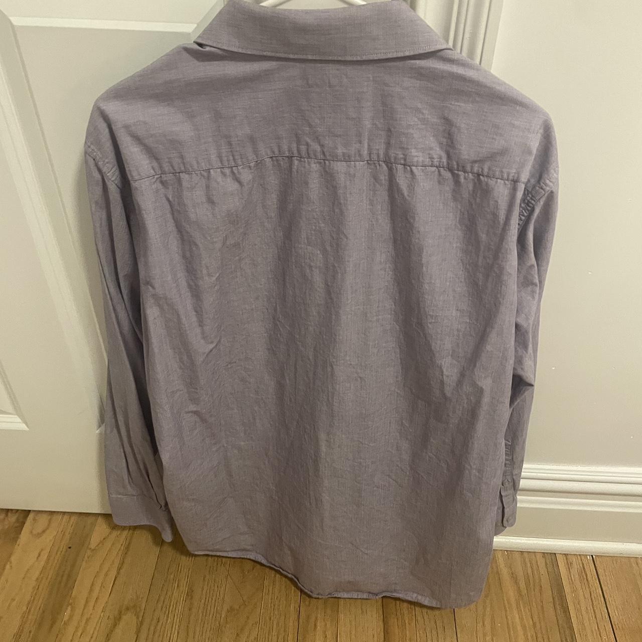 Vintage Lavender button up - Depop