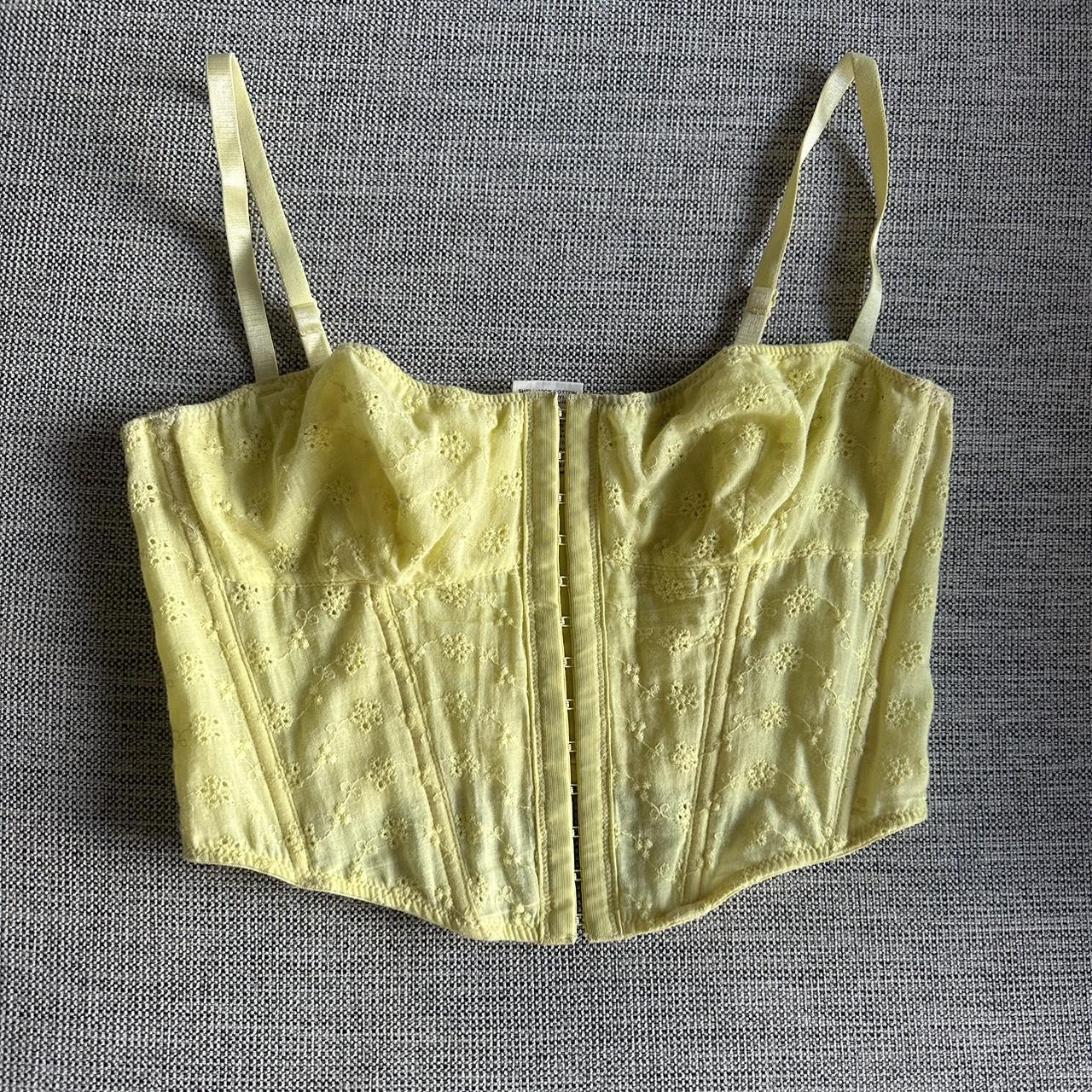 Glassons Lace Corset Size 8 Jumper Tshirt Crop Top Depop