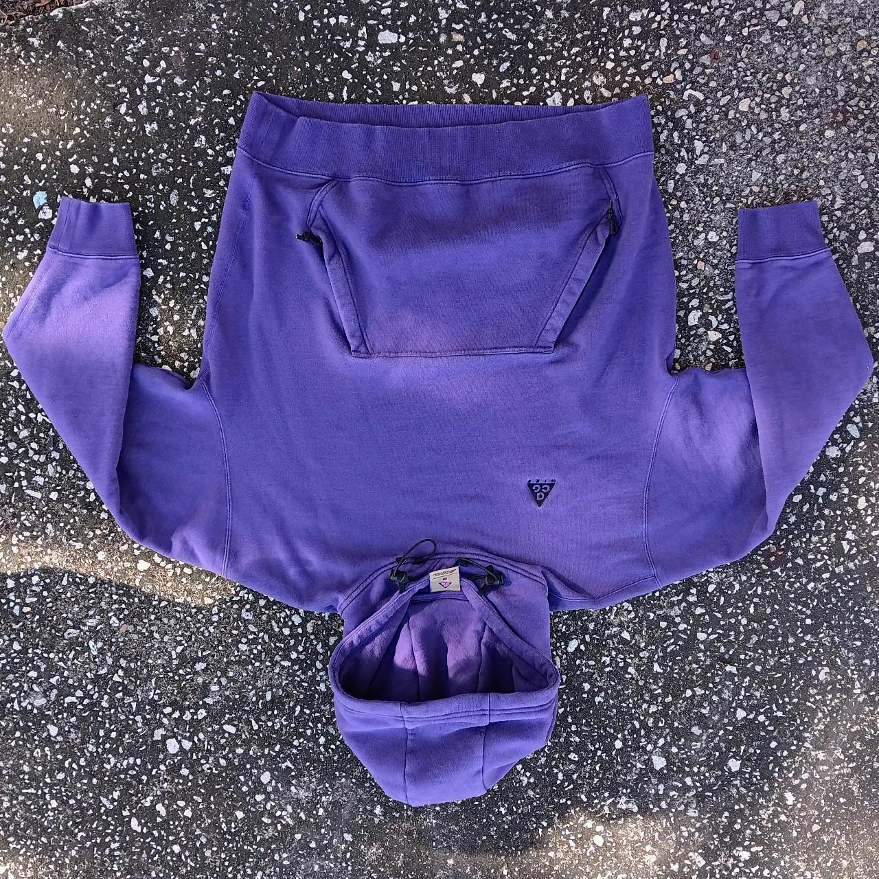 acg hoodie purple