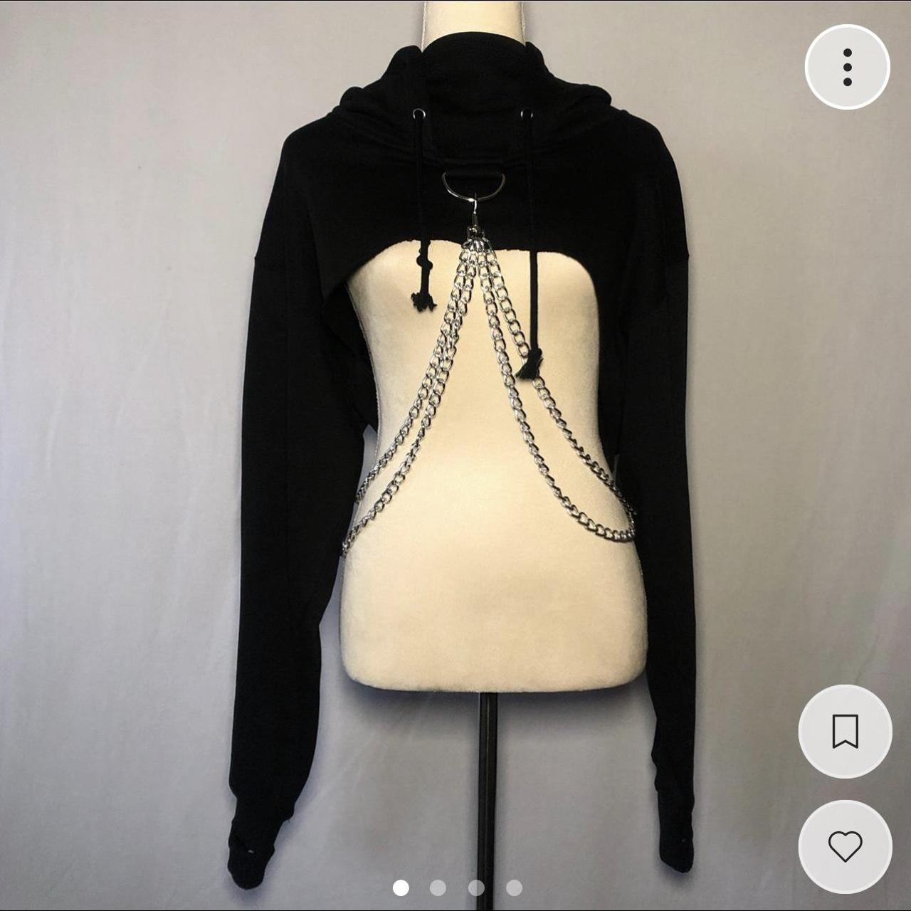 Current mood outlet chained hoodie