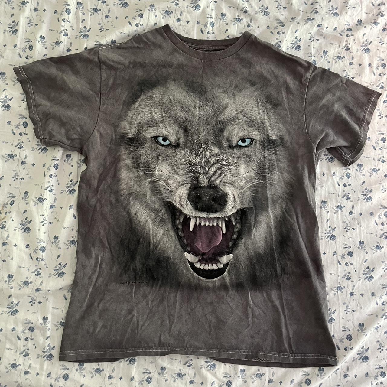 The Mountain Women's Grey T-shirt | Depop