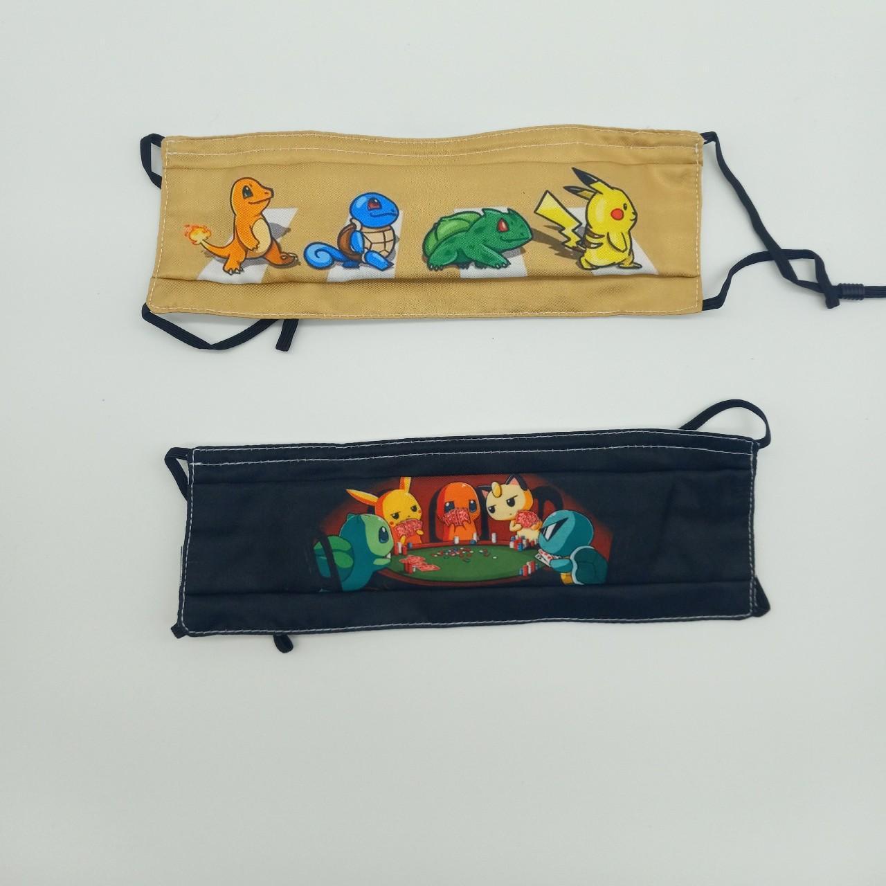 Pokémon face mask Depop