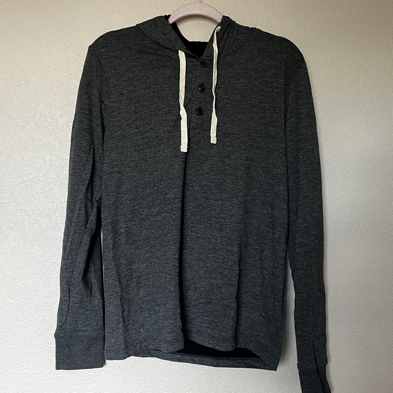 Mens George gray pullover Measurements: Size S... - Depop