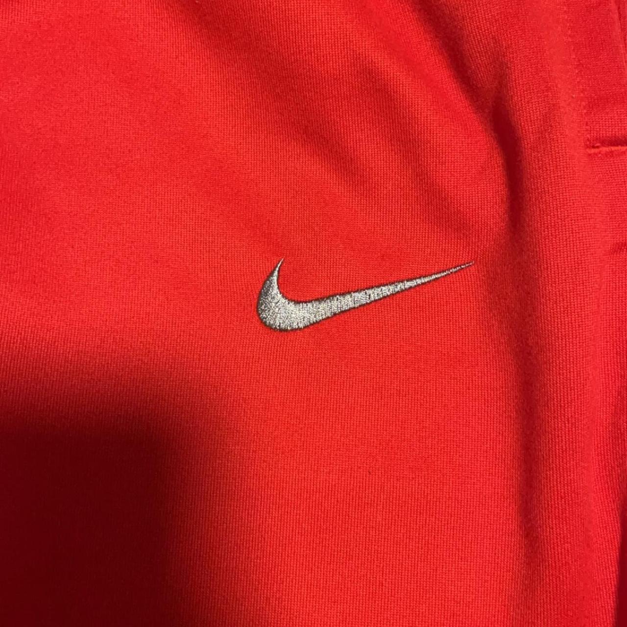 Red nike Georgetown sweatpants size large - Depop