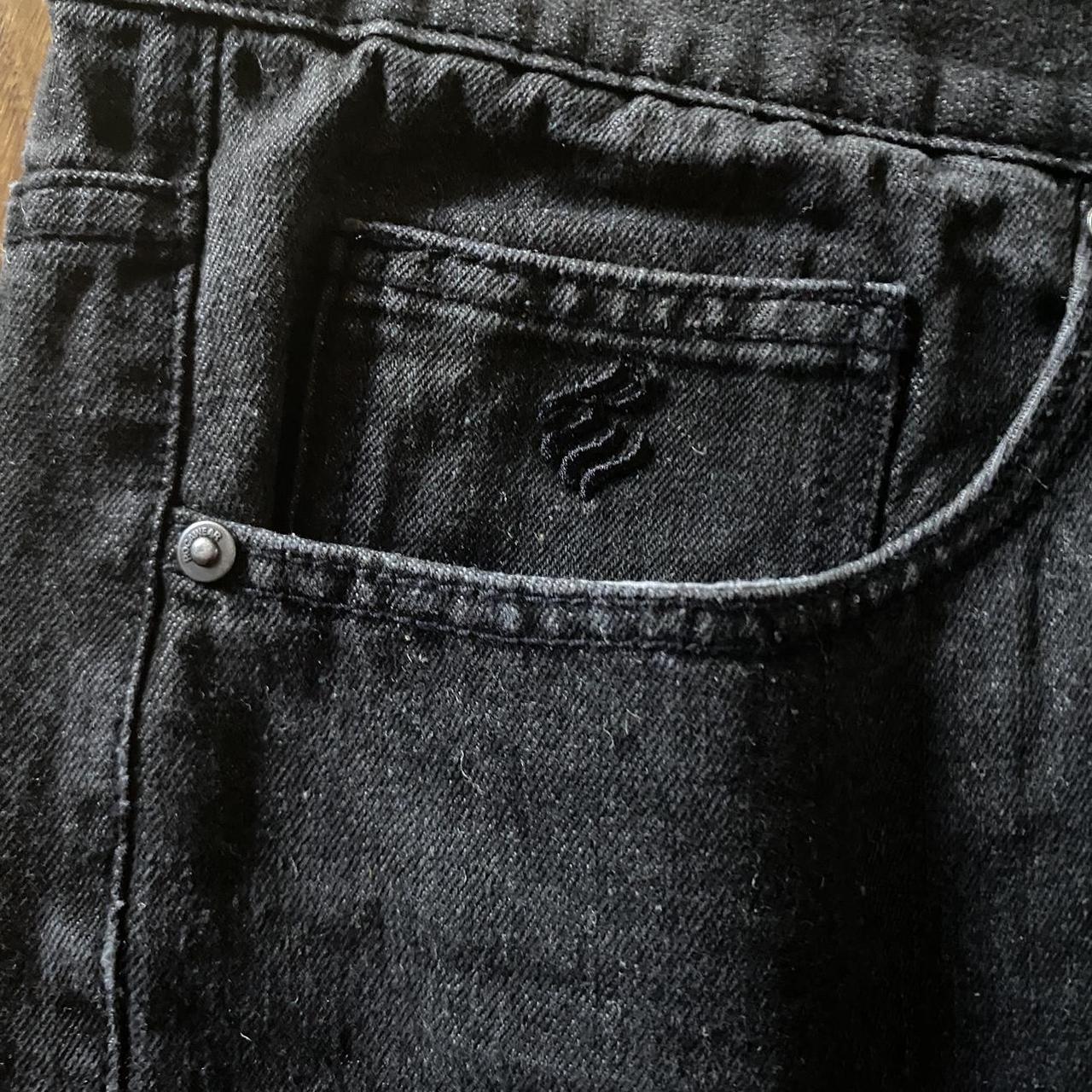 Y2K baggy Roca Wear jeans , Cut down to 24 inseam