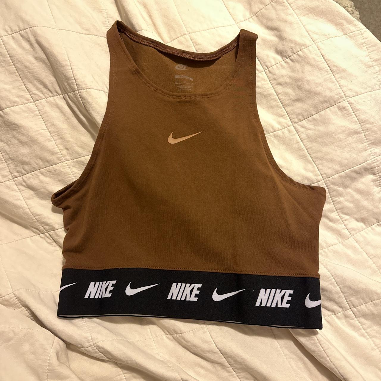 nike crop top just do it