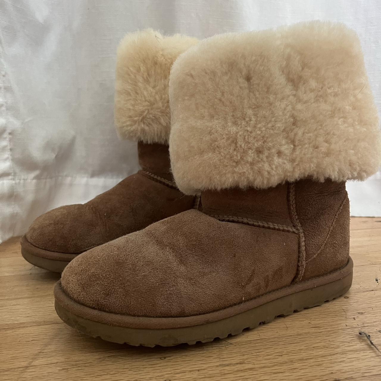 Folded chestnut Uggs y2k vibes, always worn with... - Depop