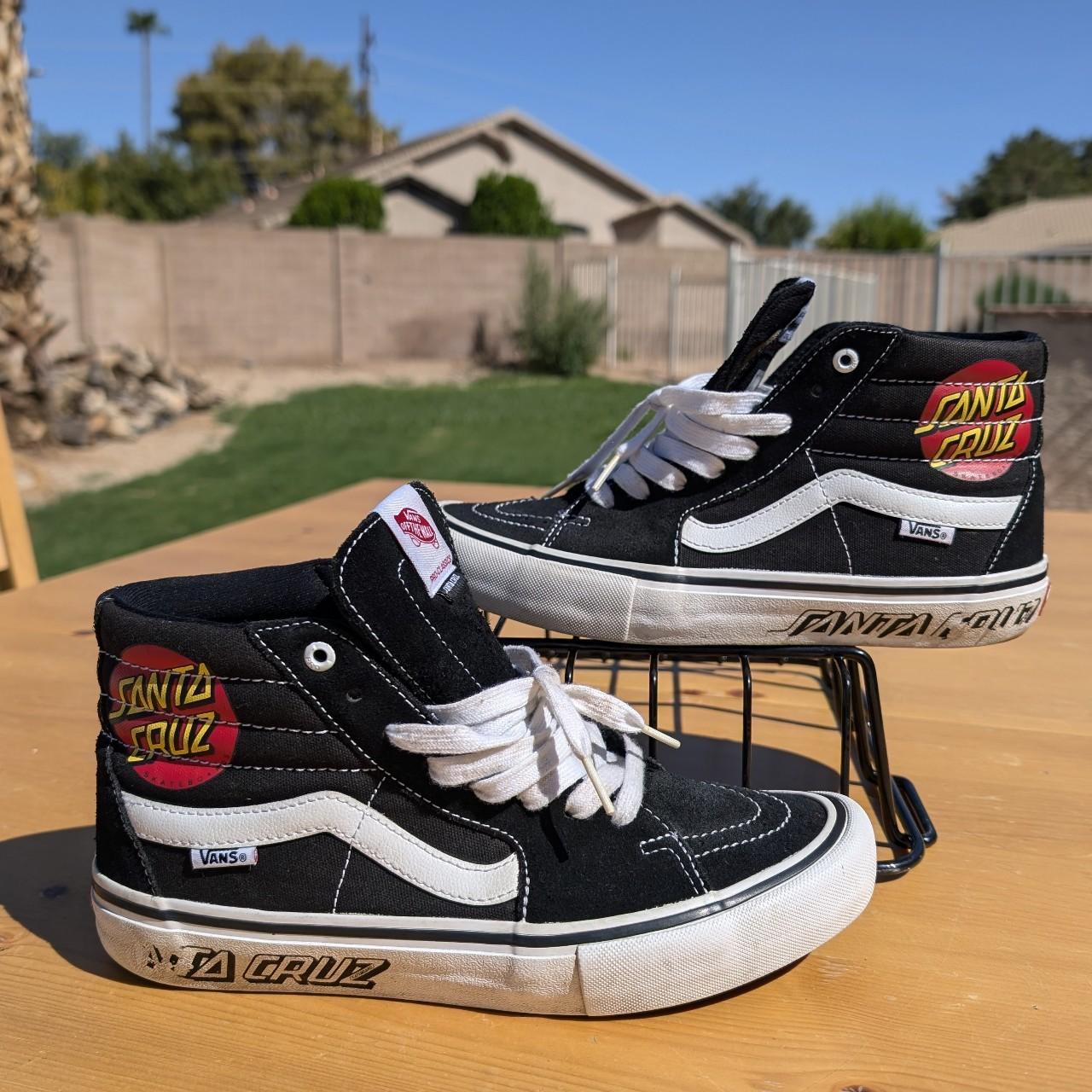 UNISEX Vans Sk8-Hi Pro Santa Cruz Sneaker - US | Depop