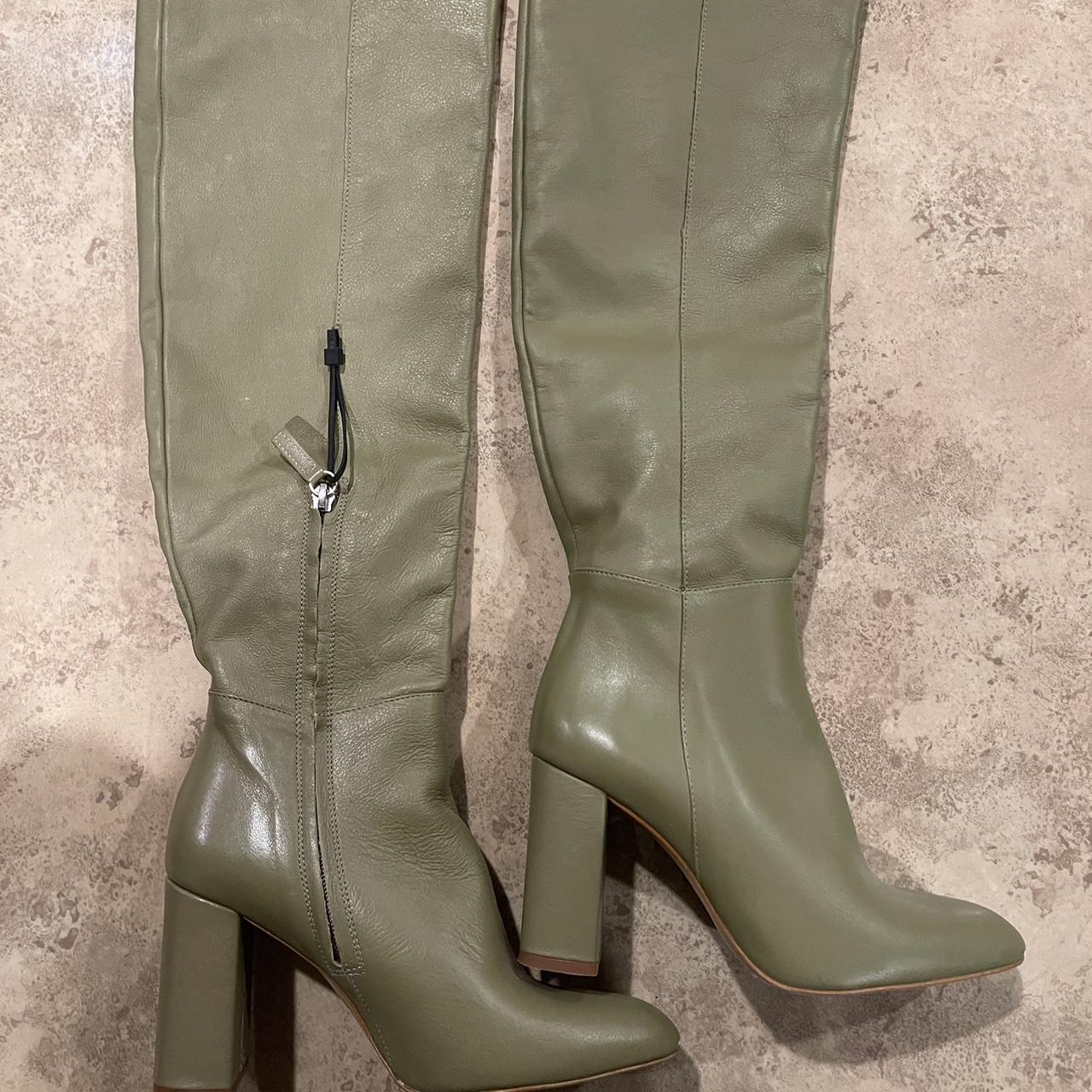 zara knee high boot