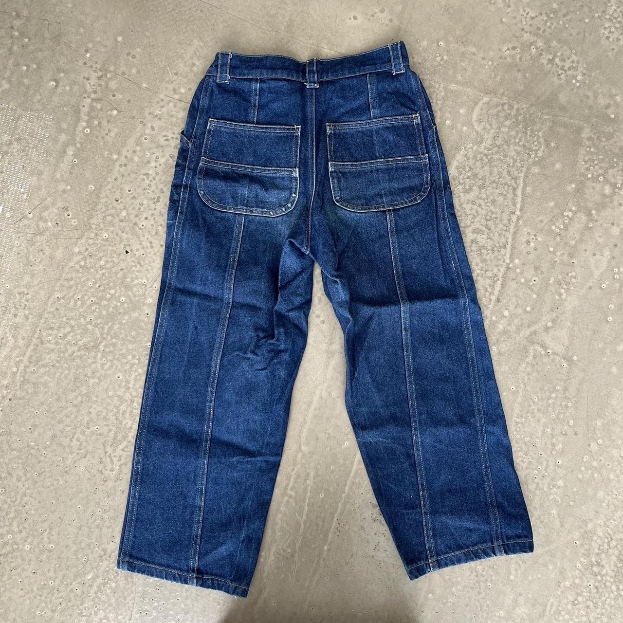 Custom made wide leg jeans inspired by the Carhartt... - Depop