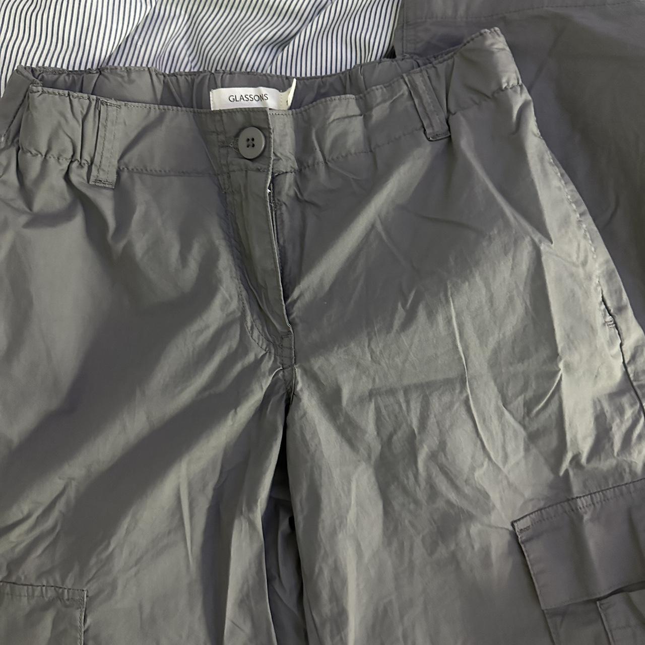 glassons low rise cargo pant grey size 6 🖤 perfect... Depop