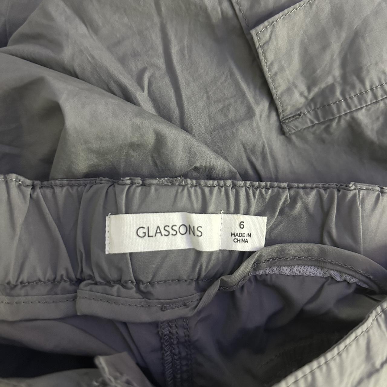 glassons low rise cargo pant grey size 6 🖤 -perfect... - Depop