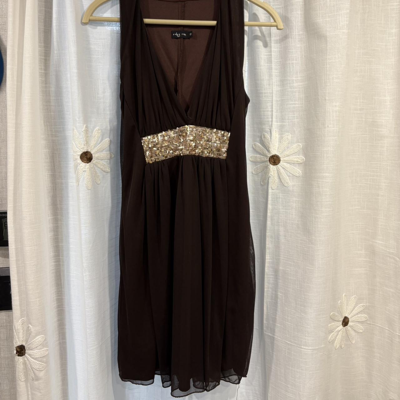 Ruby Rox Women's Dress - Brown - S – Ruby rox bro… - image 1