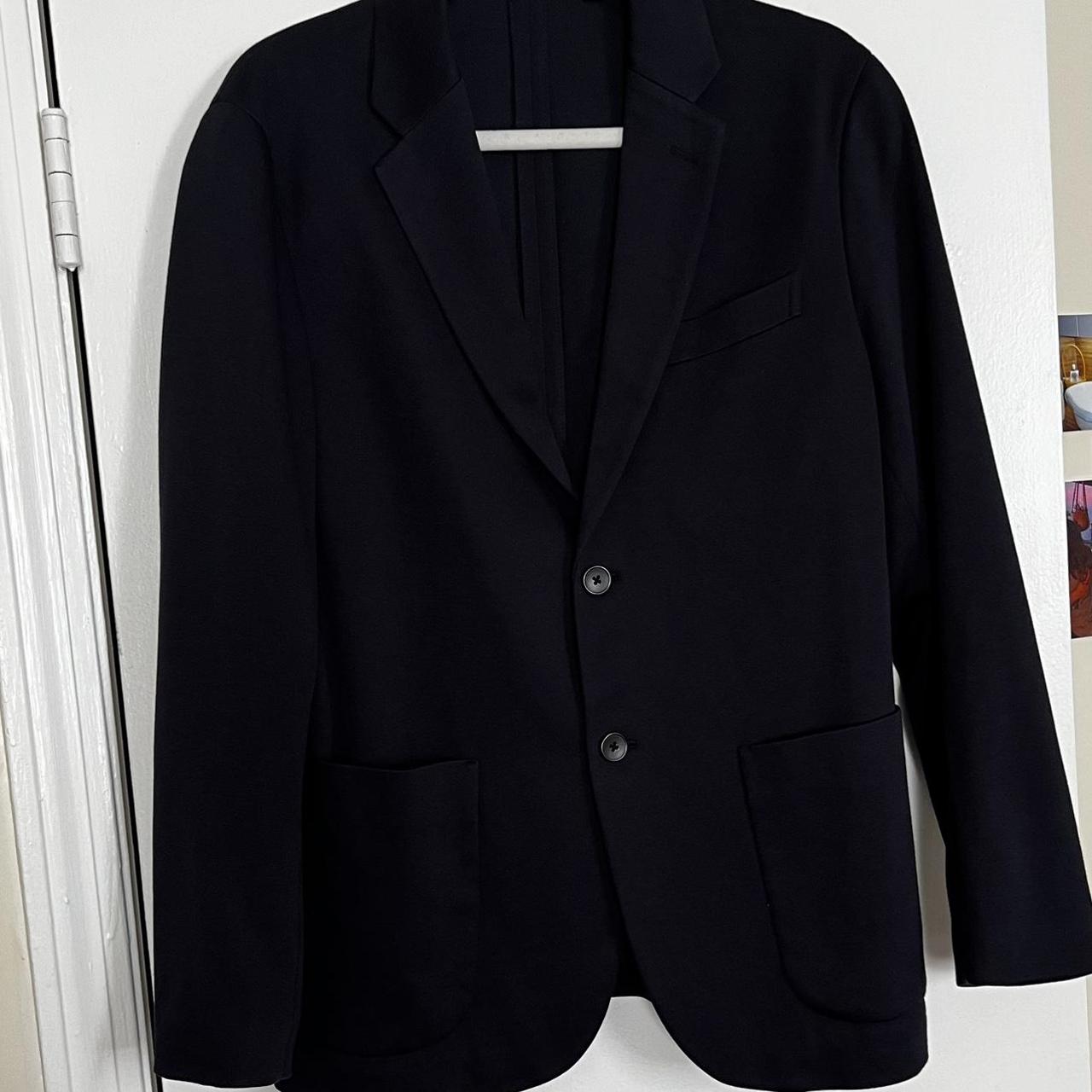 Uniqlo hot sale navy blazer