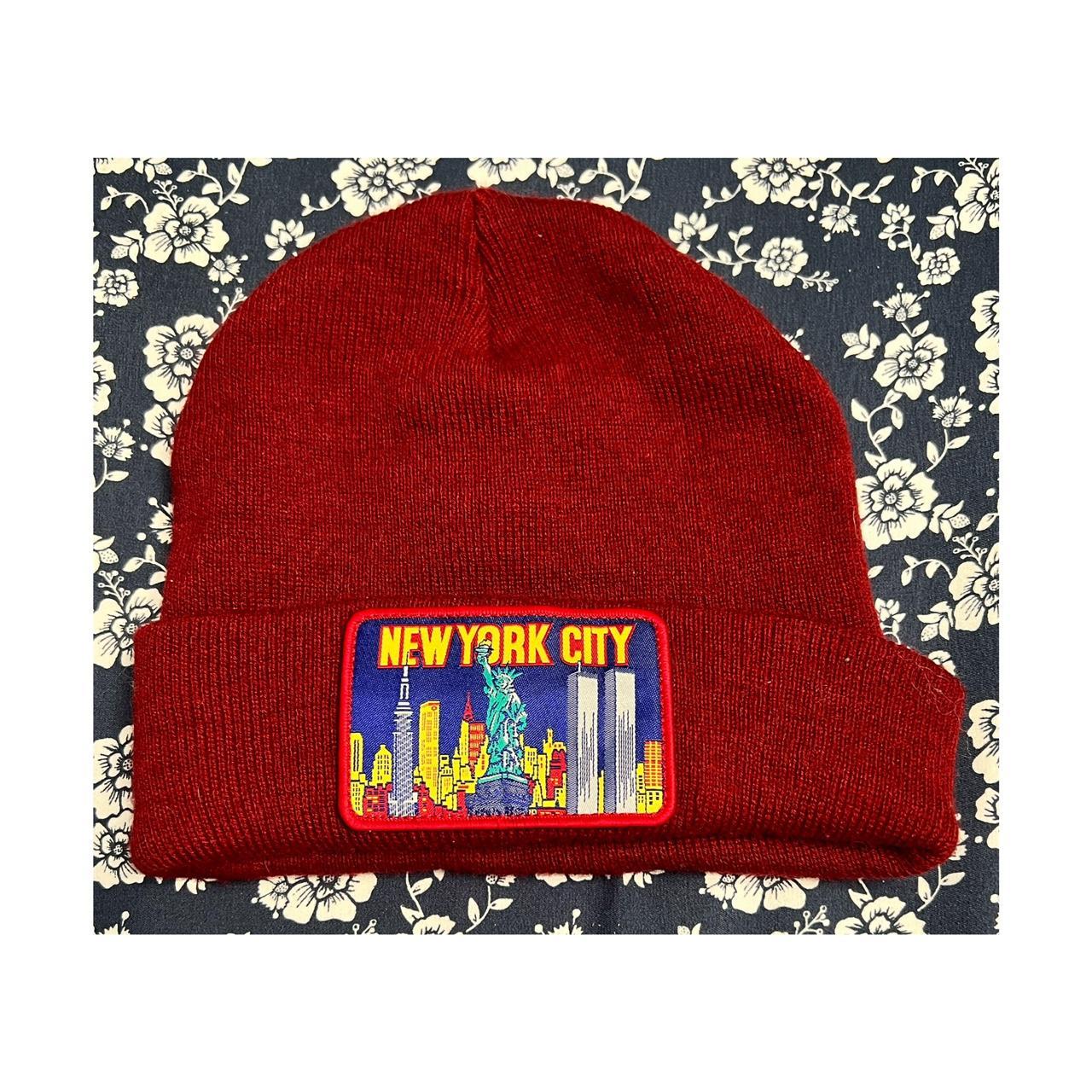 Supreme winter hat. New York patch. It has the... - Depop