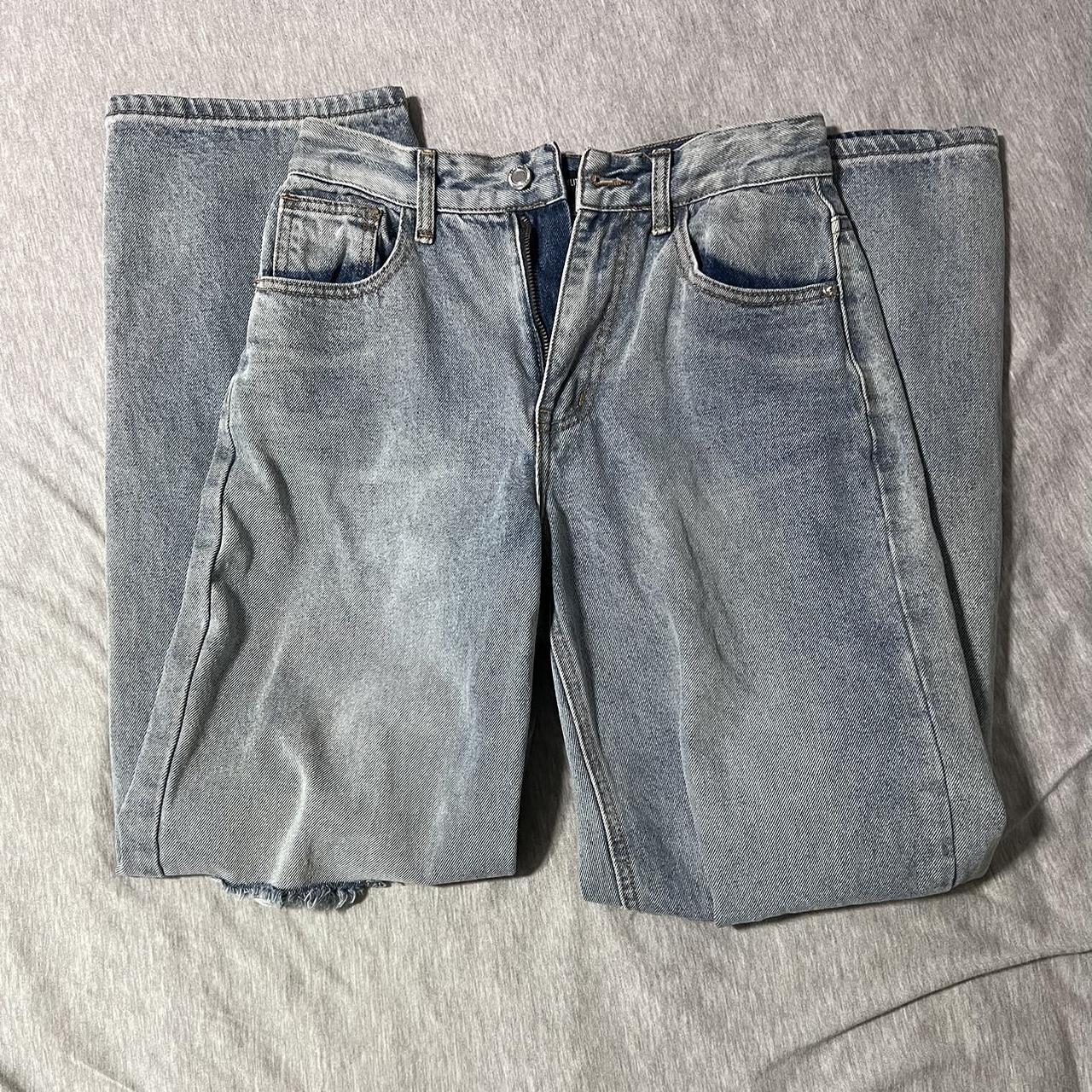 1826 jeans blue glitter ripped jeans - Depop