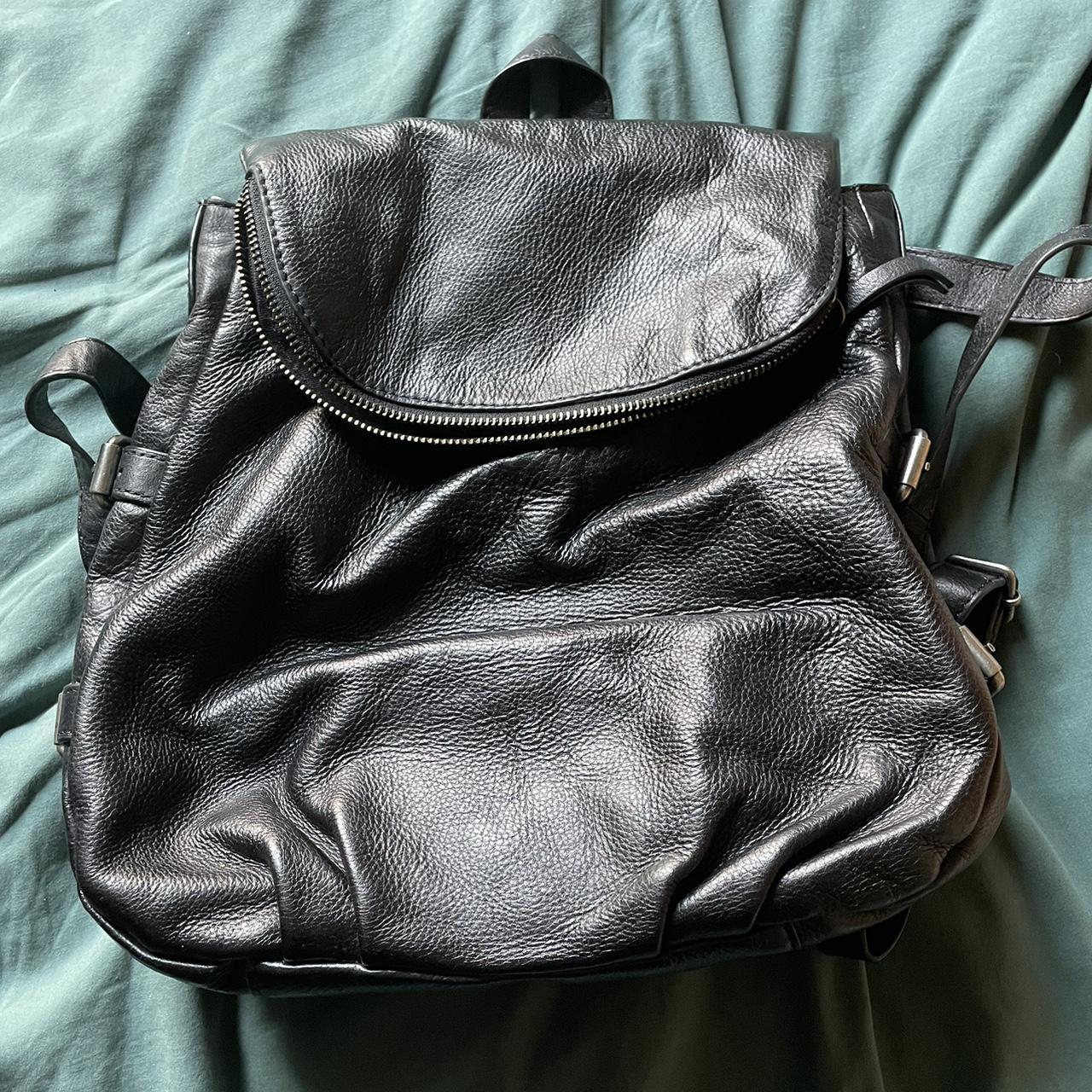 Frye black clearance backpack