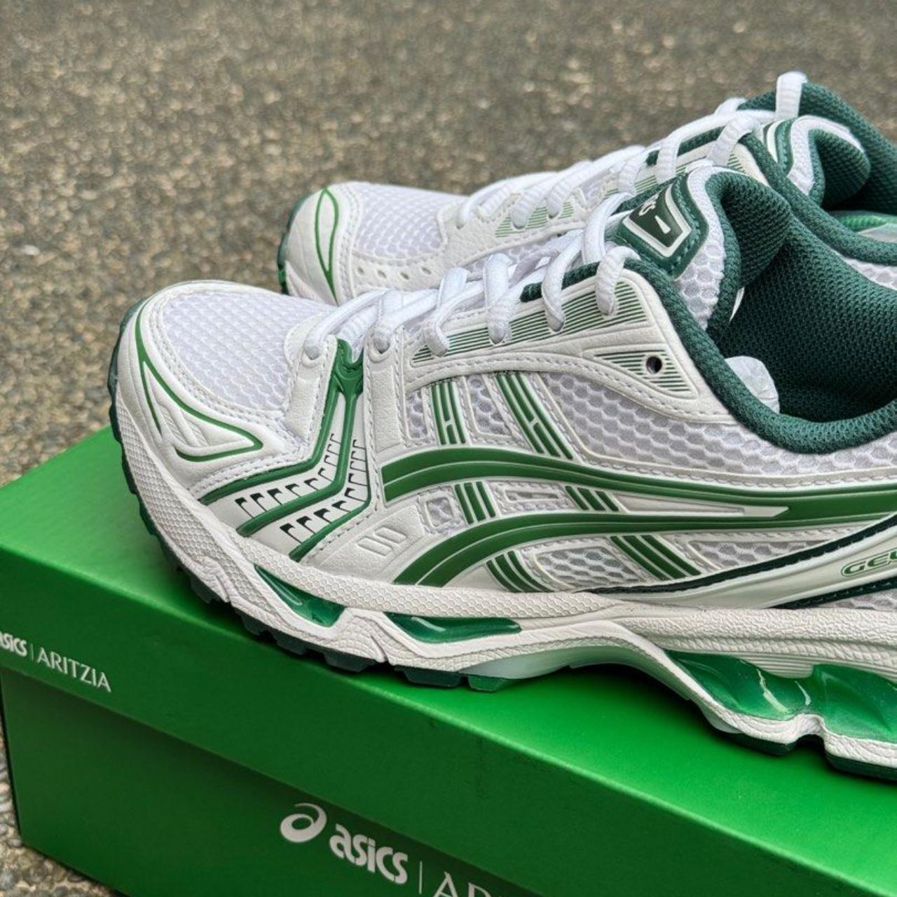 ASICS Gel-Kayano 14 Aritzia White Leprechaun Size US | Depop