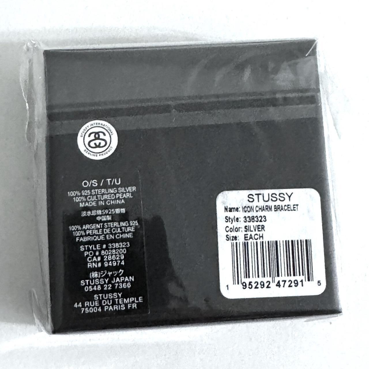Stussy Icon Charm Bracelet Sterling Silver / One | Depop