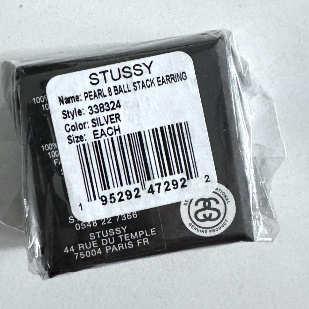 Stussy 8 Ball Earring Sterling Silver / One Size / | Depop