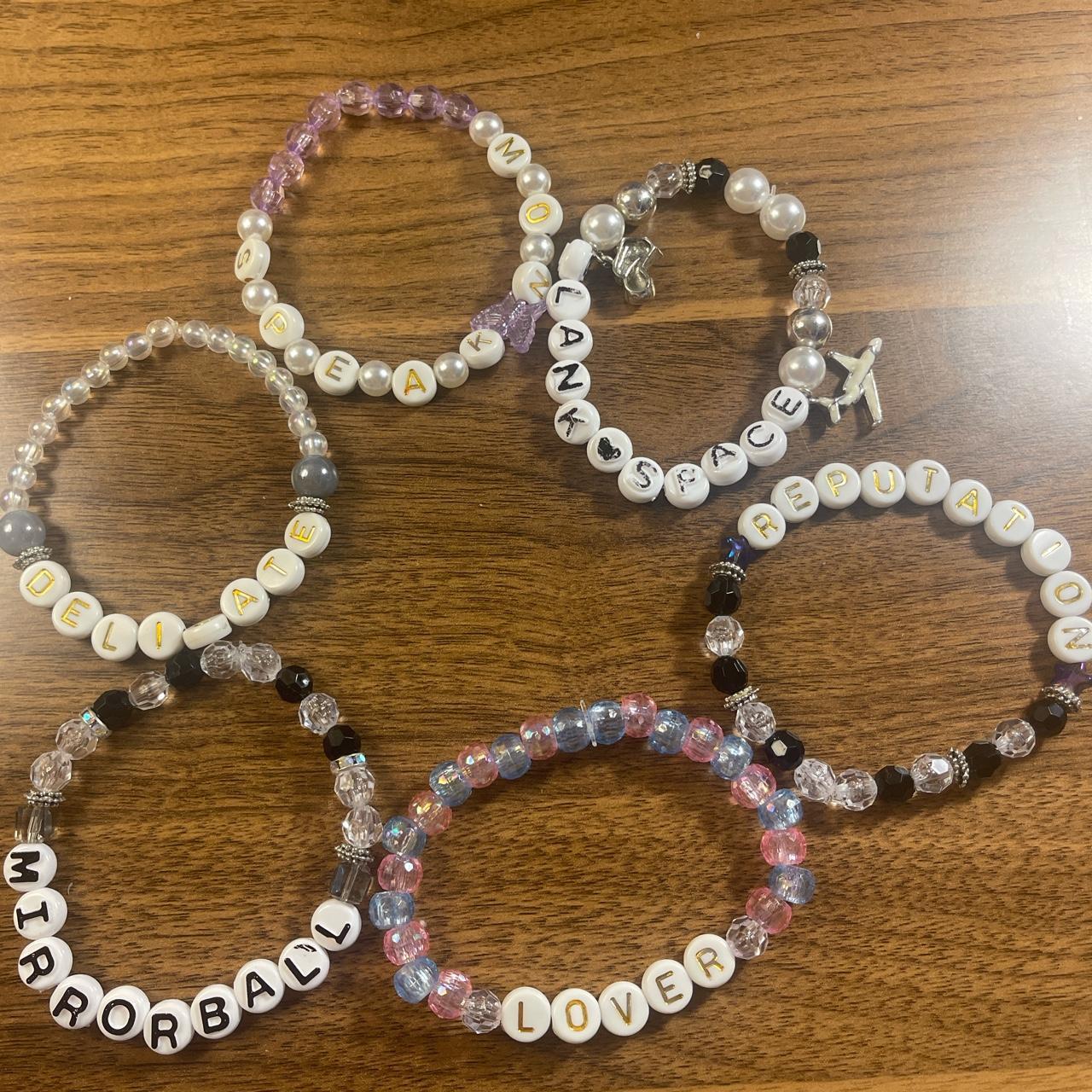 Taylor swift bracelets, for eras tour... - Depop